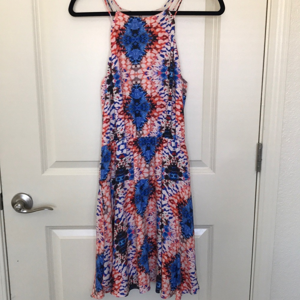 Elastic waist (Lavender Brown-brand) summer dress.
